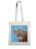 Happy Highland Tote Bag