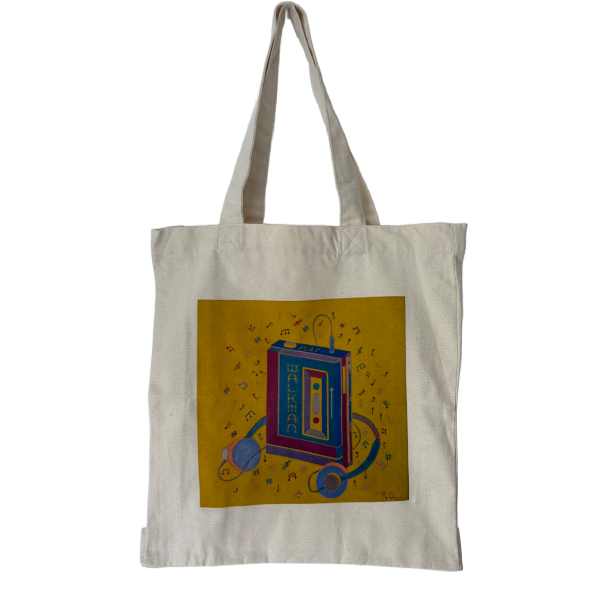 Walkman Tote Bag